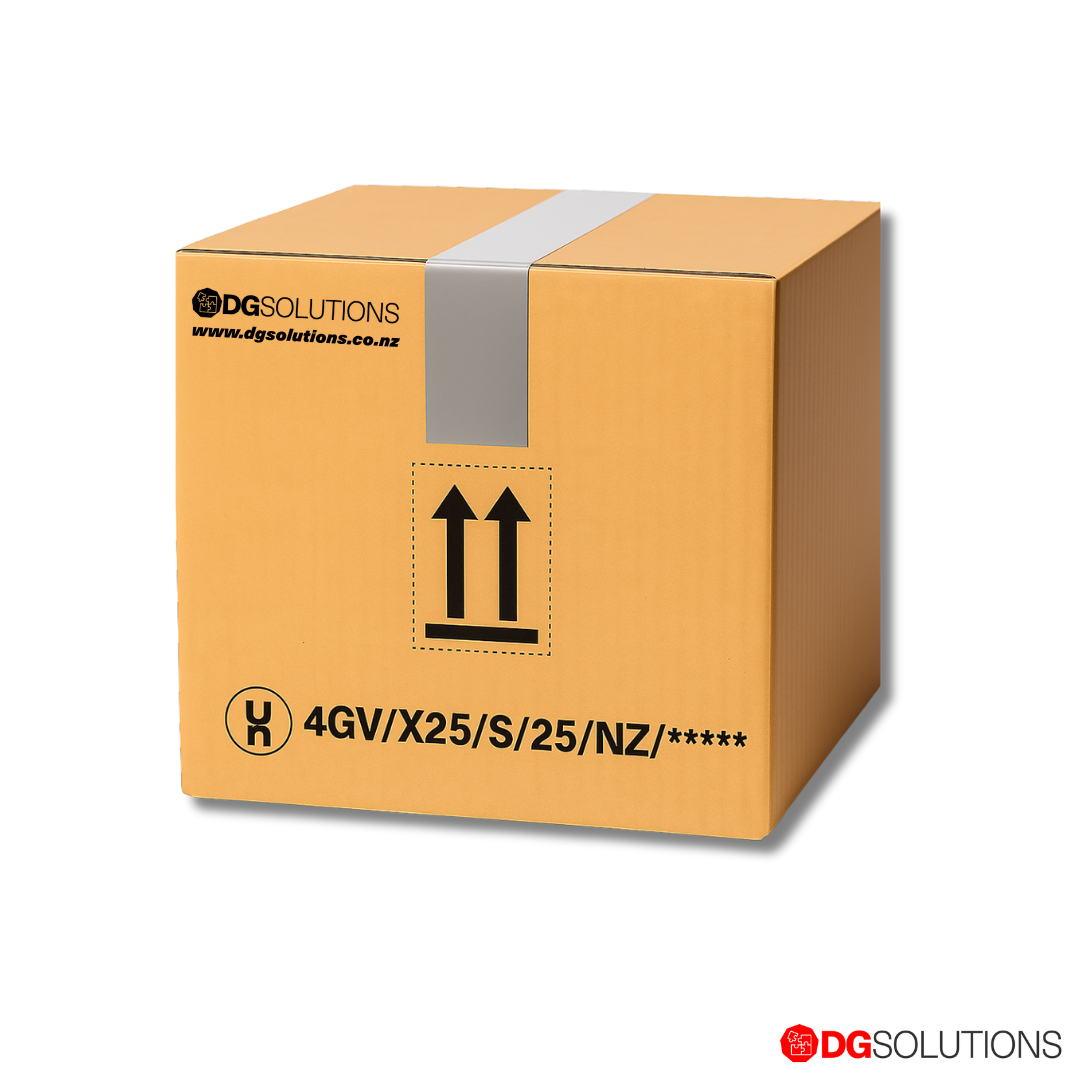 4GV 25kg Fibreboard Box – UN Approved Packaging