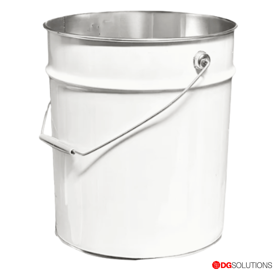 10 Litre UN Steel Drum 1A2 with Removable Head, Lid, and Clamp for Dangerous Goods