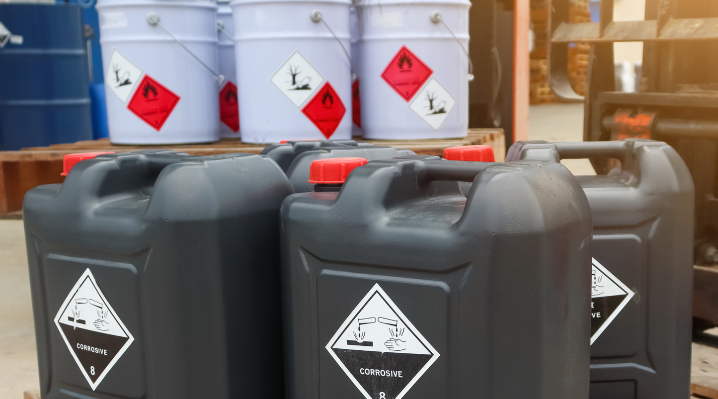 Corrosive Jerry Cans