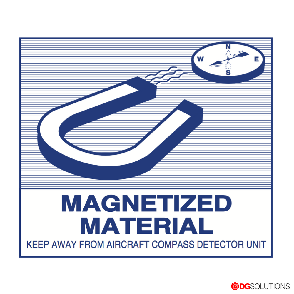 Magnetized Material Label